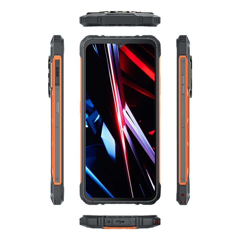 Cubot KingKong ACE 3 6.583-inch Android 14 Smartphone 24GB RAM (8GB+16GB) 90Hz Dual Screen Helio G88 256GB ROM Waterproof 3G 4G
